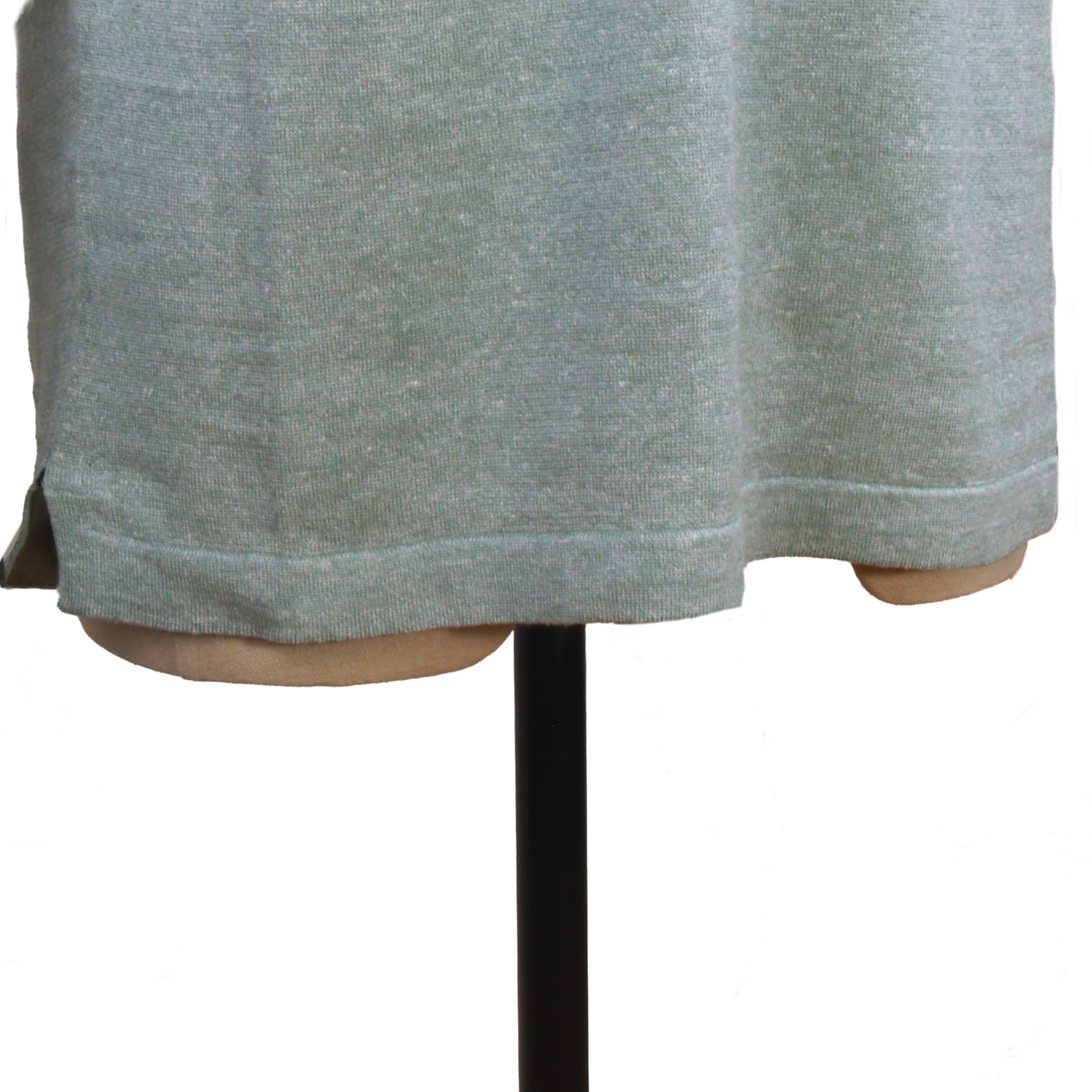 Fioroni pastellgrüne Strick T-Shirt