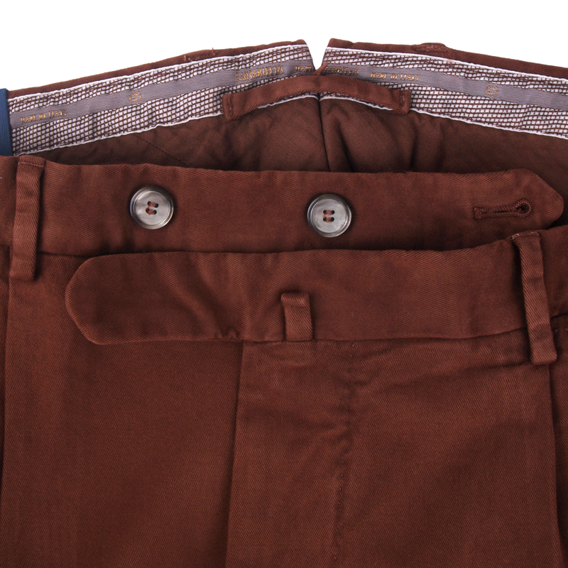 Santaniello Evoluto trousers in maroon