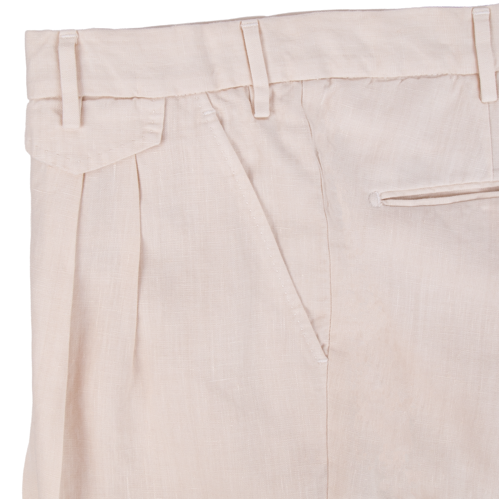 Santaniello linen trousers Evoluto Beige