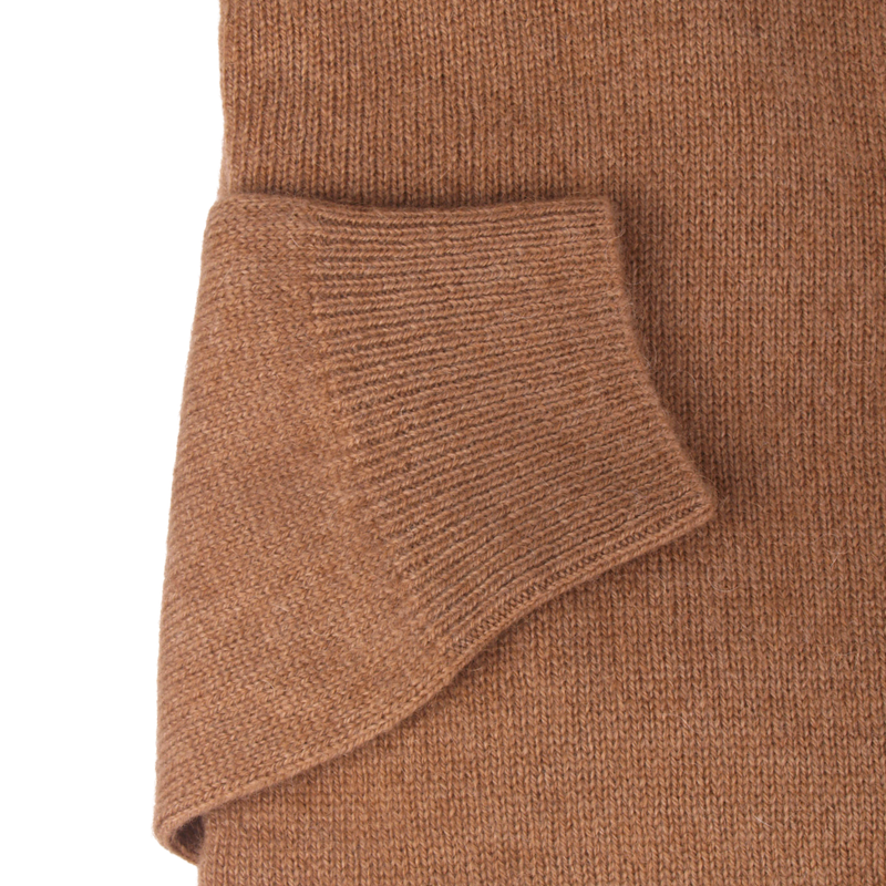 Fioroni Troyer sweater made from 100% natural camel hair Puro Filo