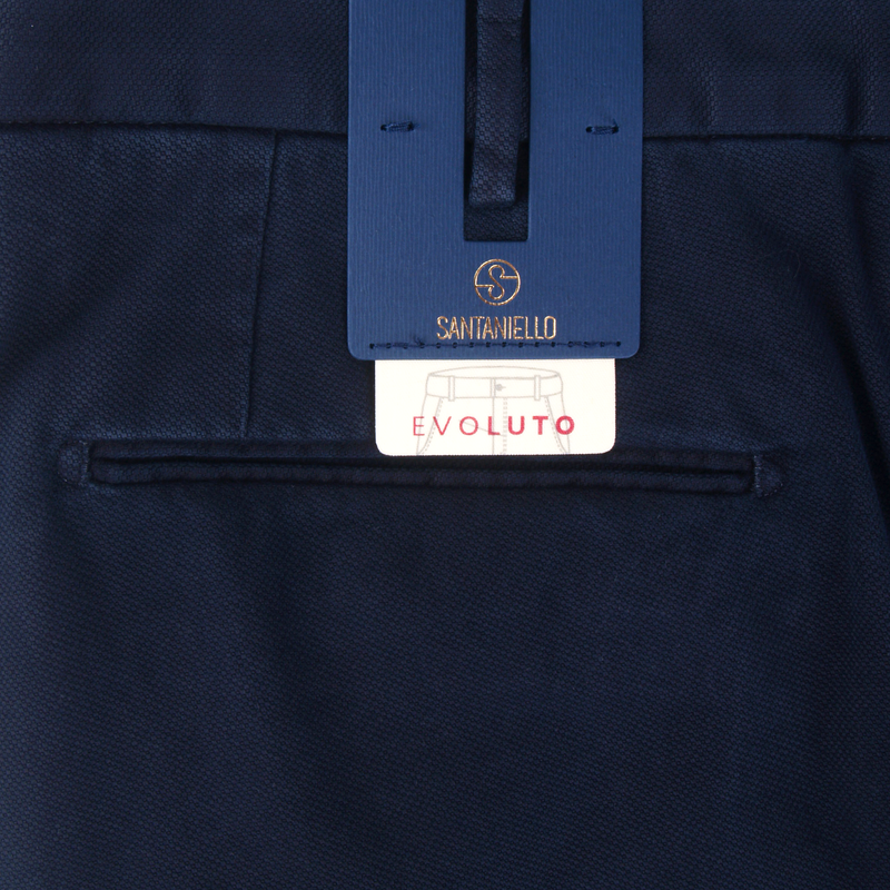Santaniello Evoluto trousers in midnight blue