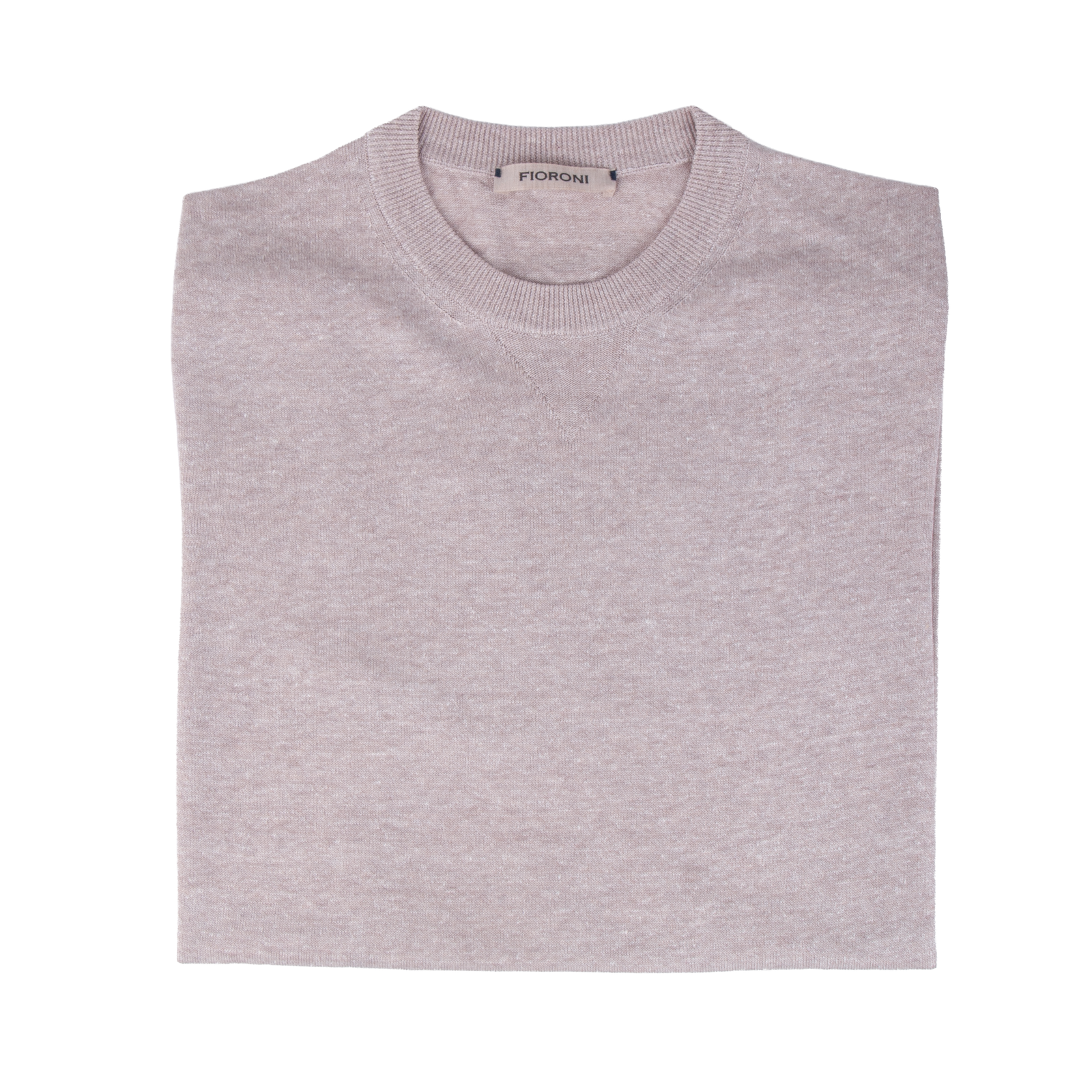 Fioroni beiges Strick T-Shirt
