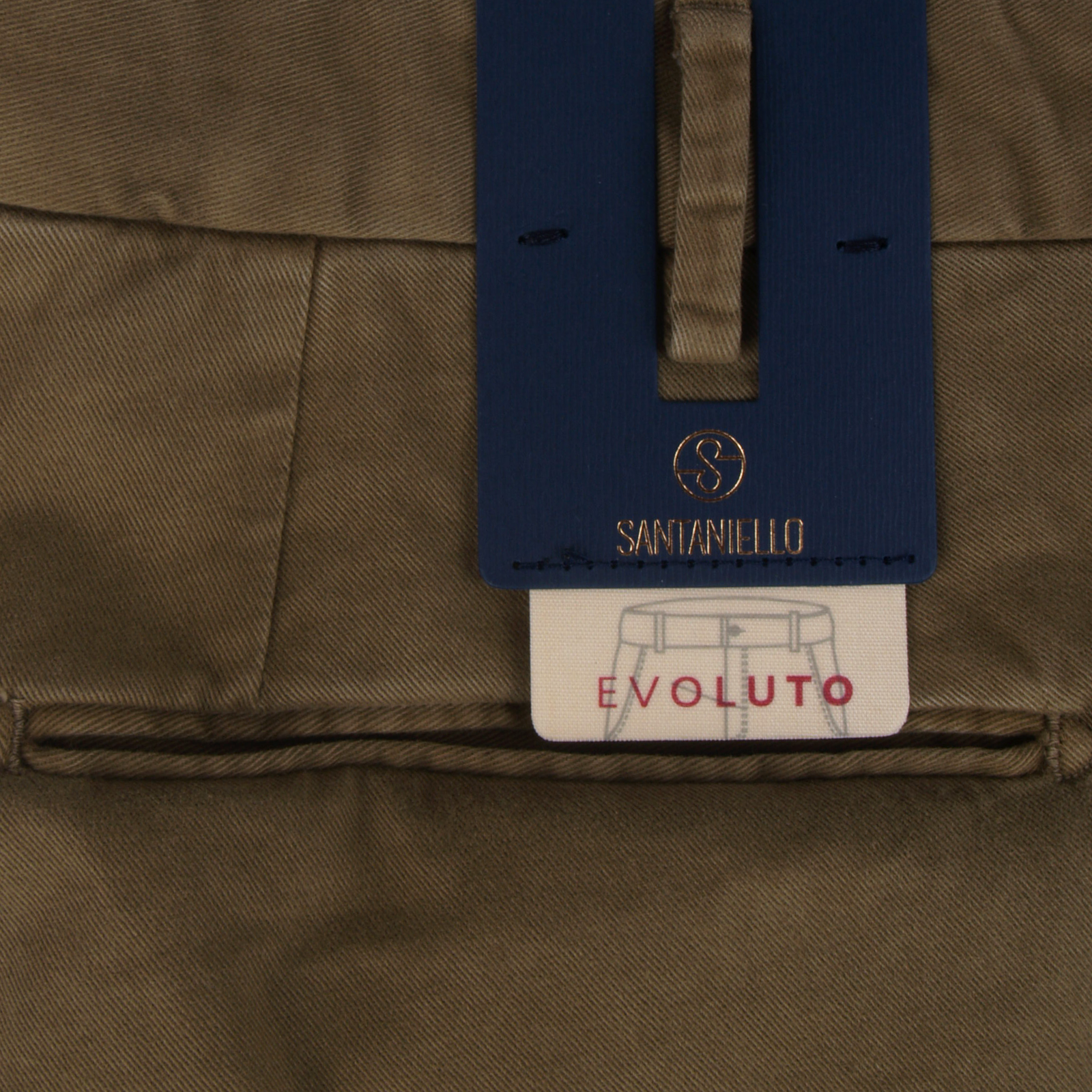 Santaniello Evoluto trousers in olive green