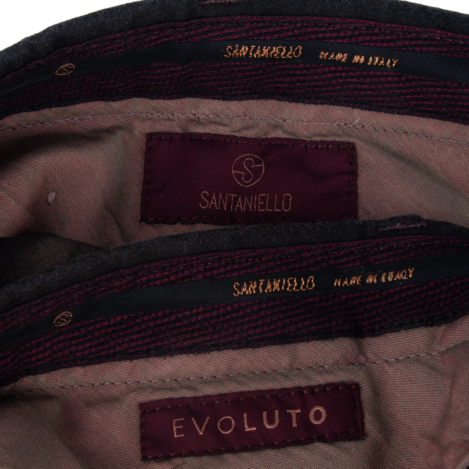 Santaniello Evoluto trousers made from the finest wool