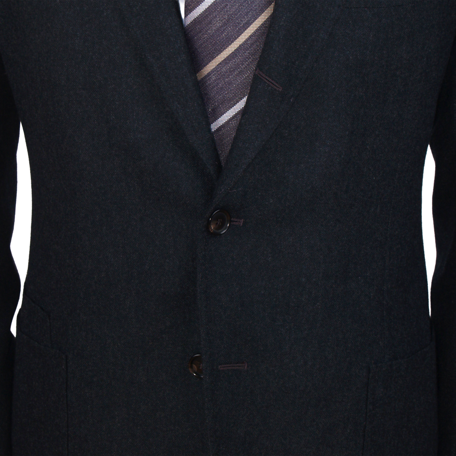 Gaiola Napoli cashmere jacket black melange
