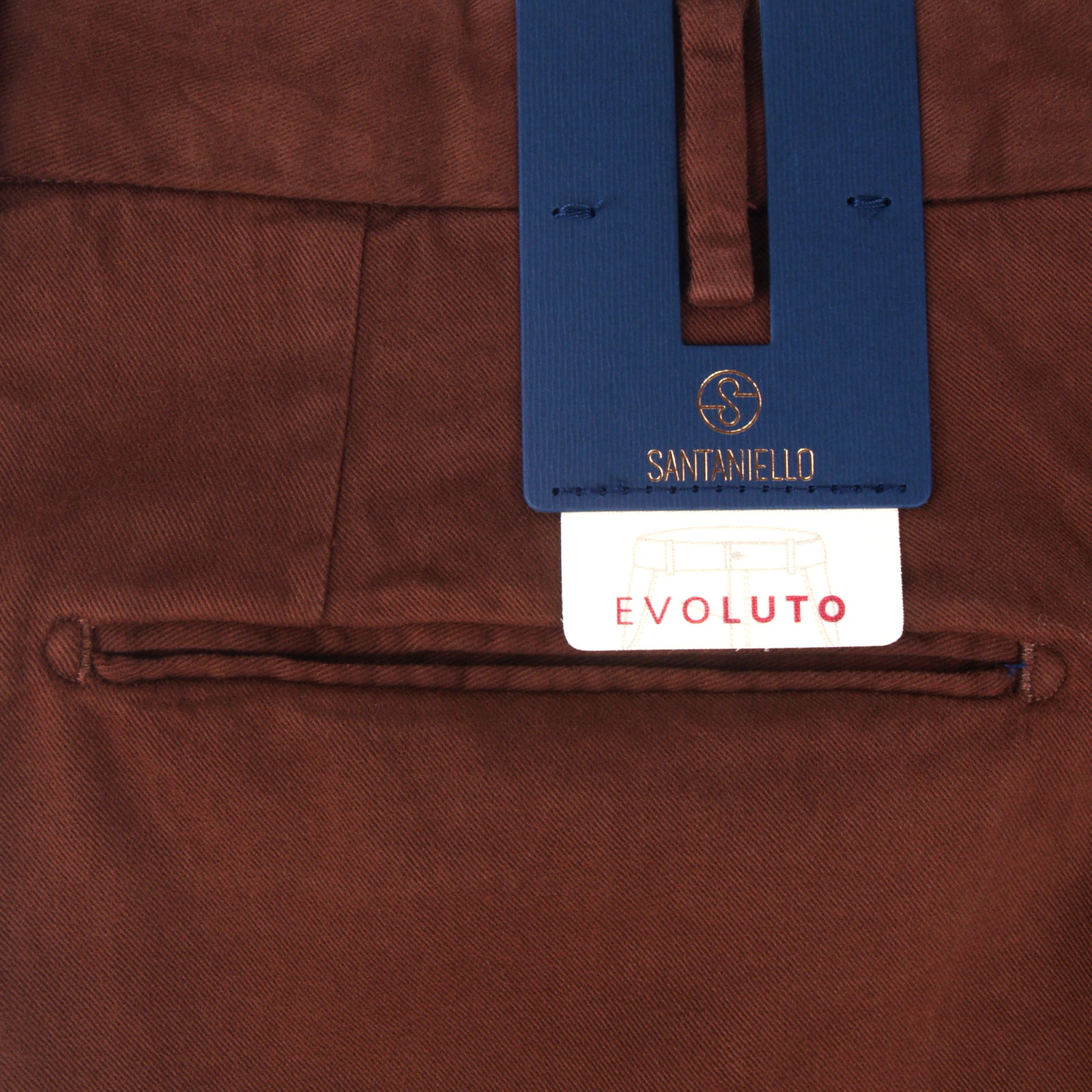 Santaniello Evoluto trousers in maroon