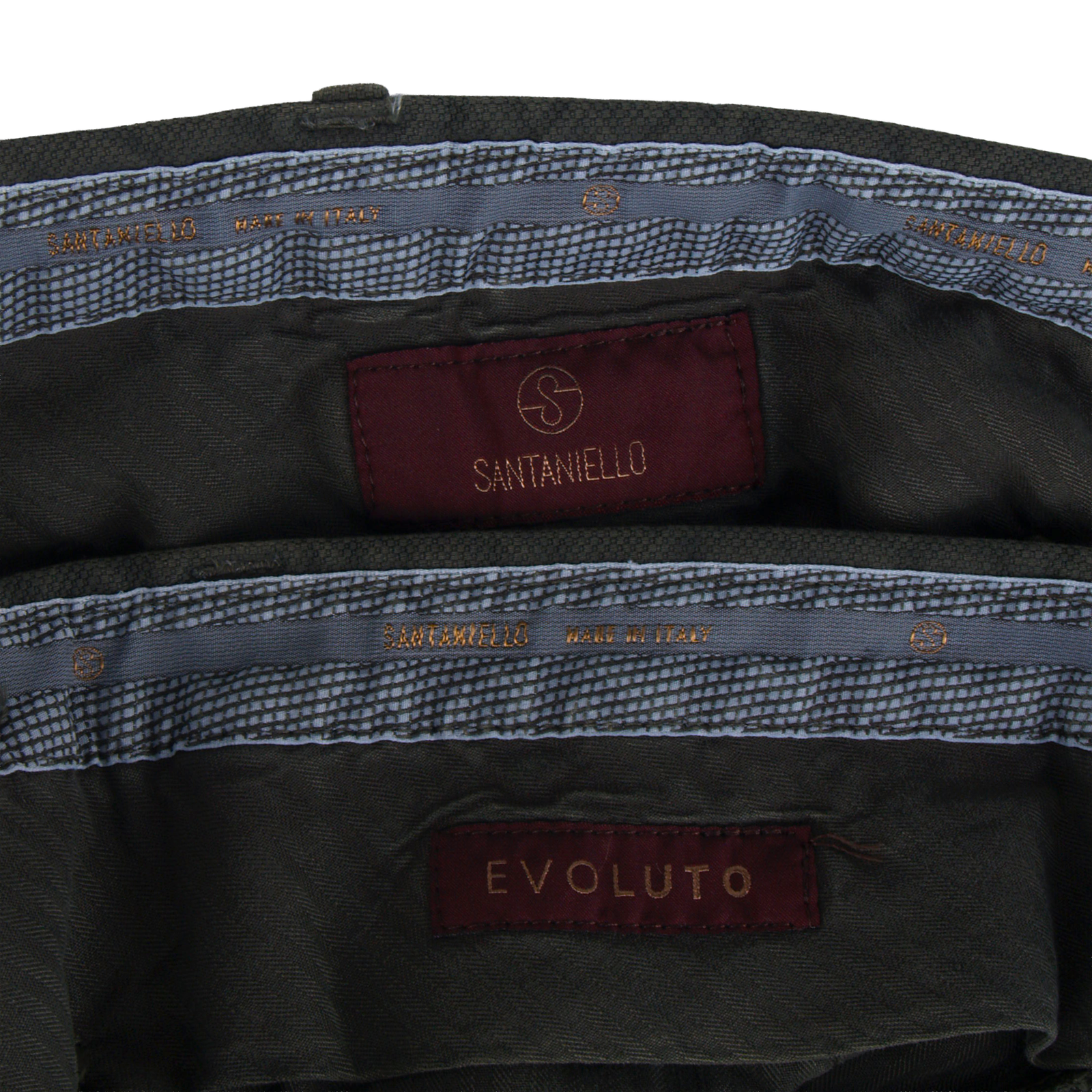 Santaniello Evoluto trousers in classic dark green