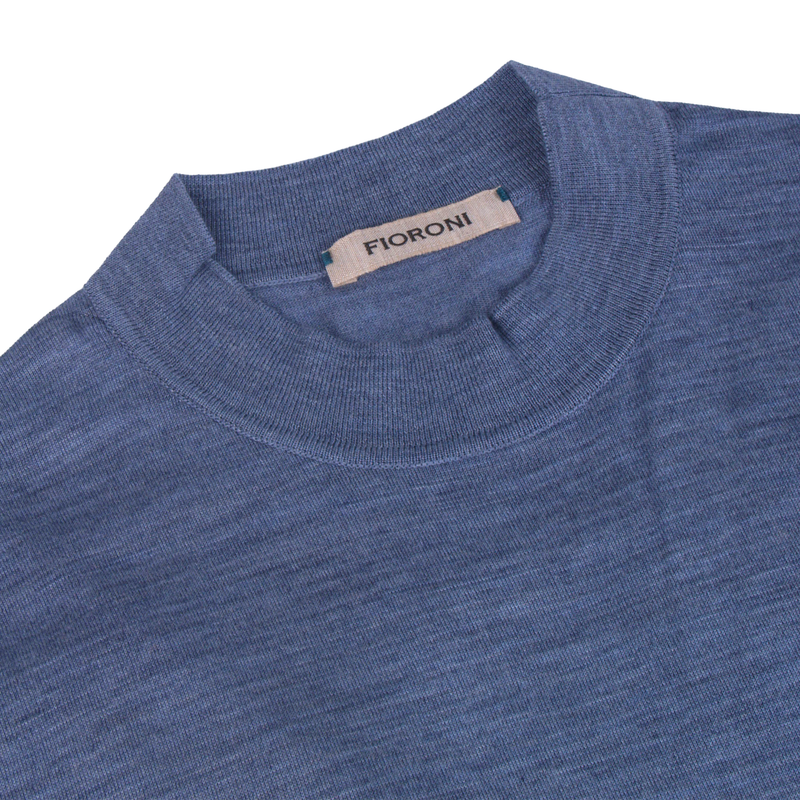 Fioroni wool sweater in blue