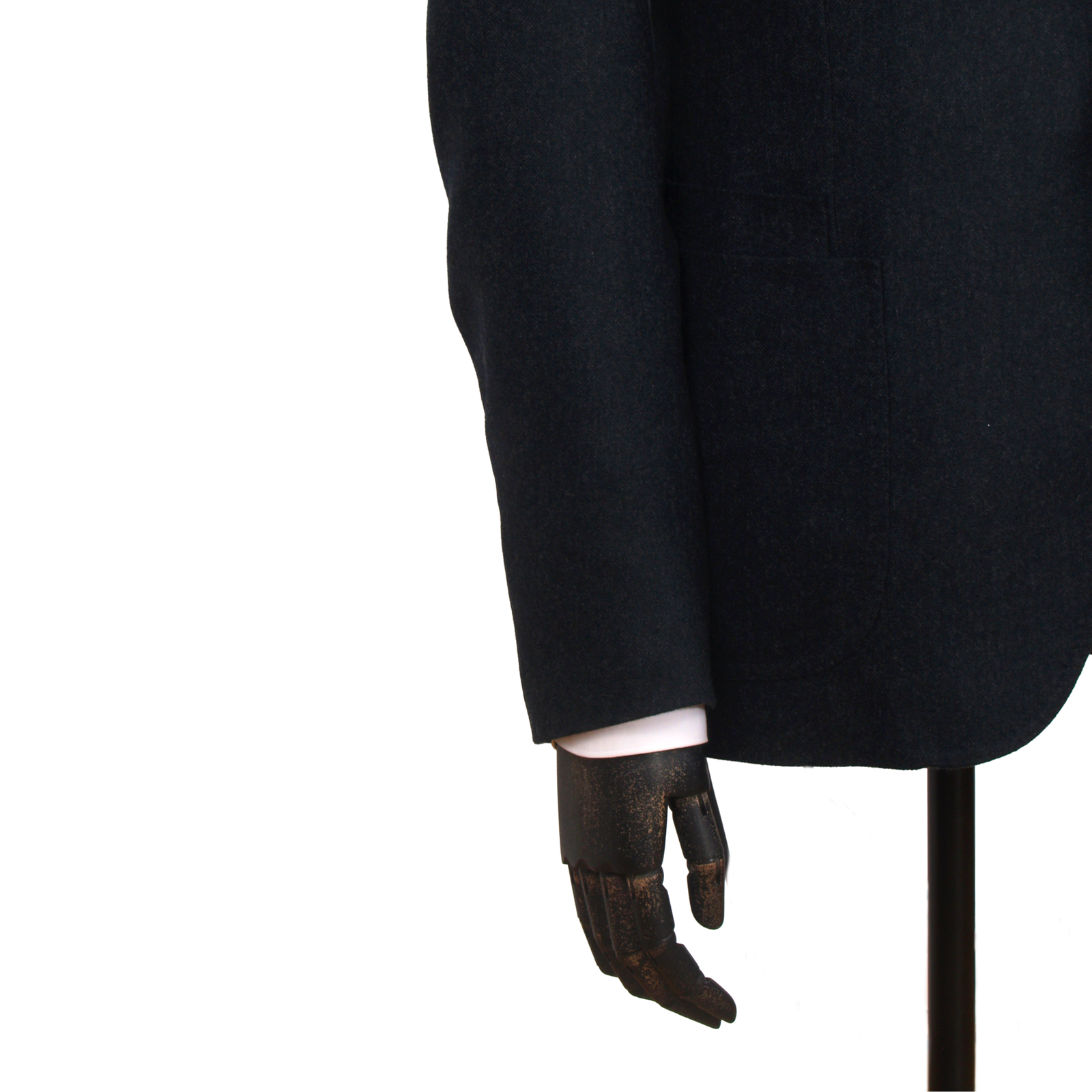 Gaiola Napoli cashmere jacket black melange