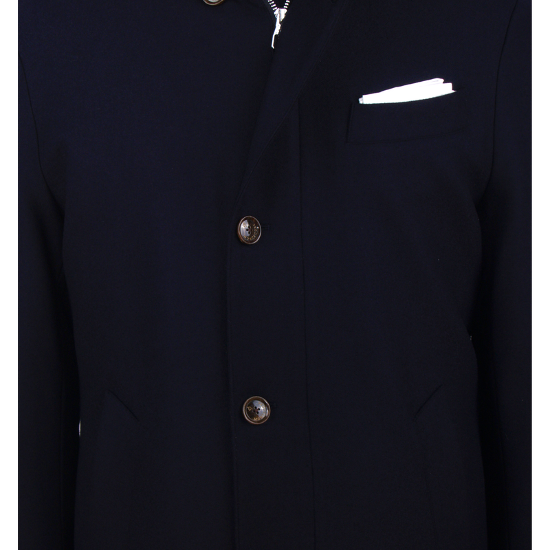 Montecore coat in dark blue