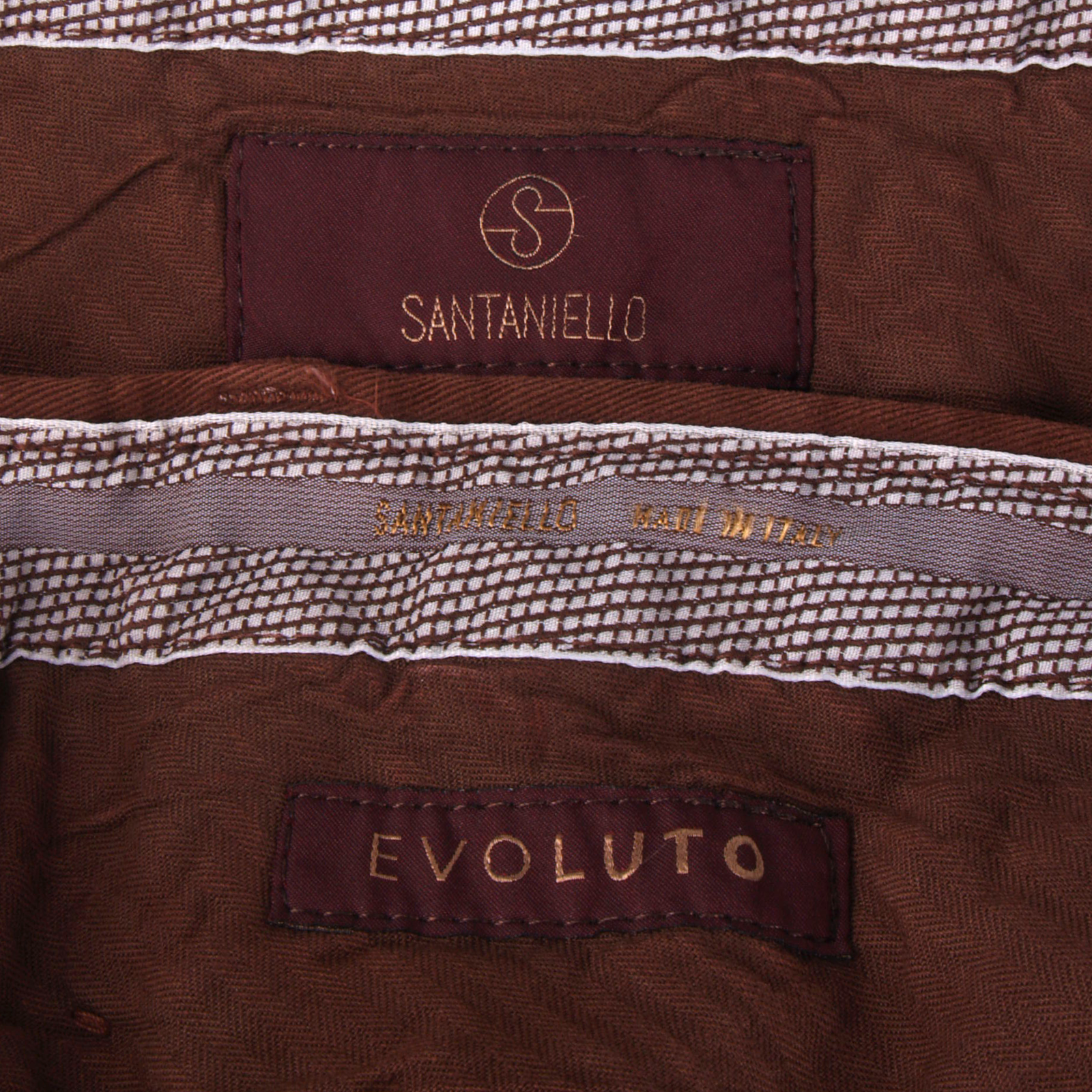 Santaniello Evoluto trousers in maroon