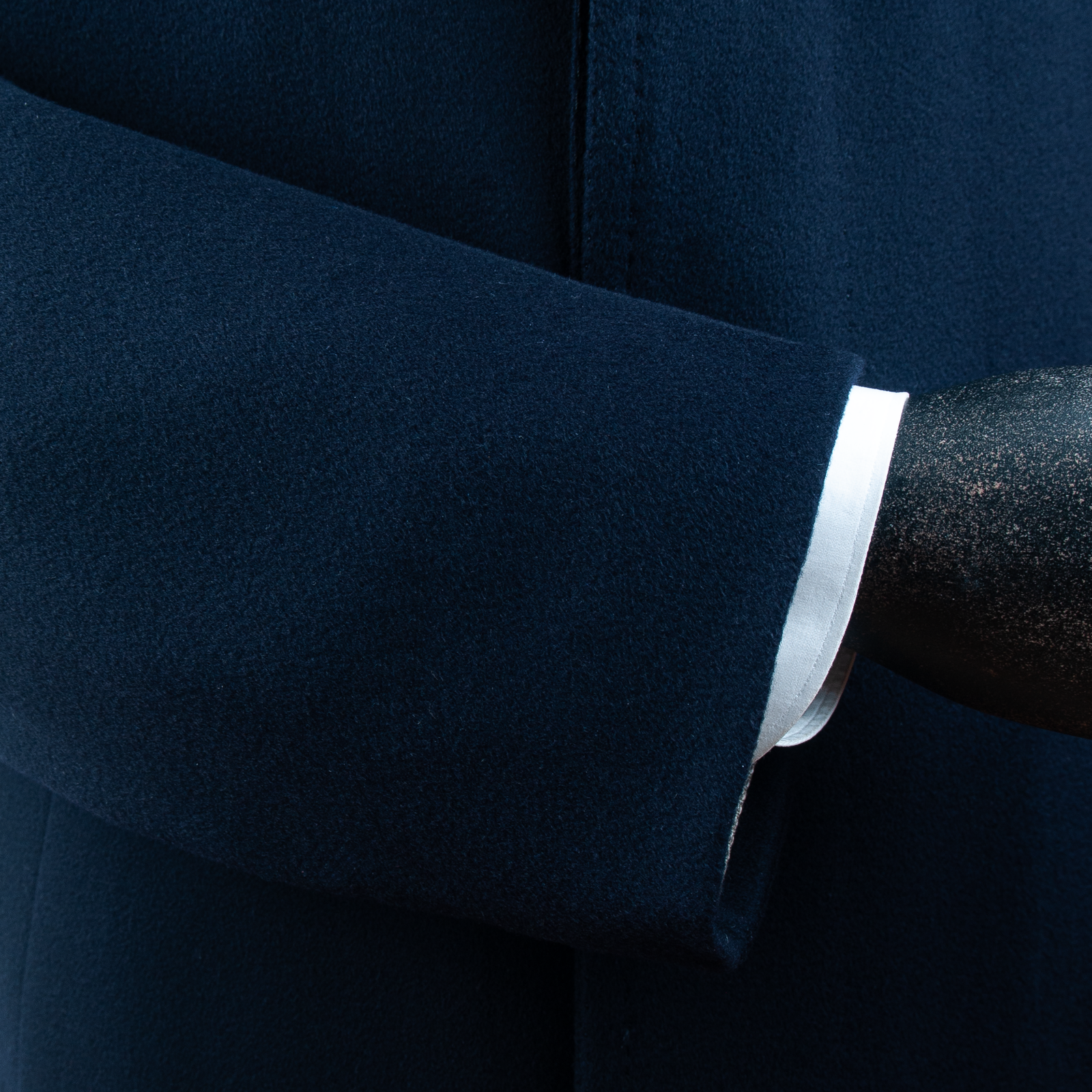 Cesare Attolini Mantel in dunkelblau