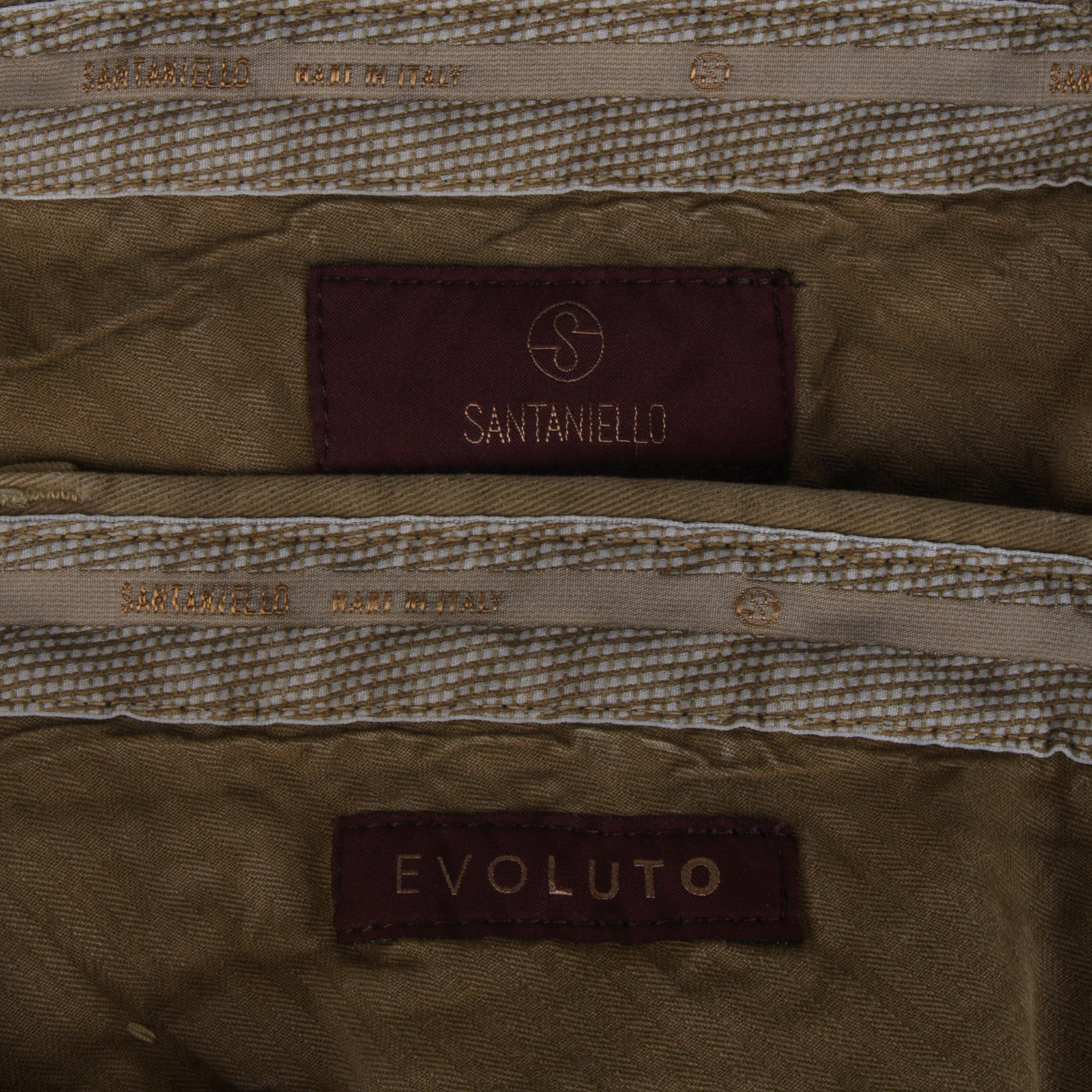 Santaniello Evoluto trousers in olive green