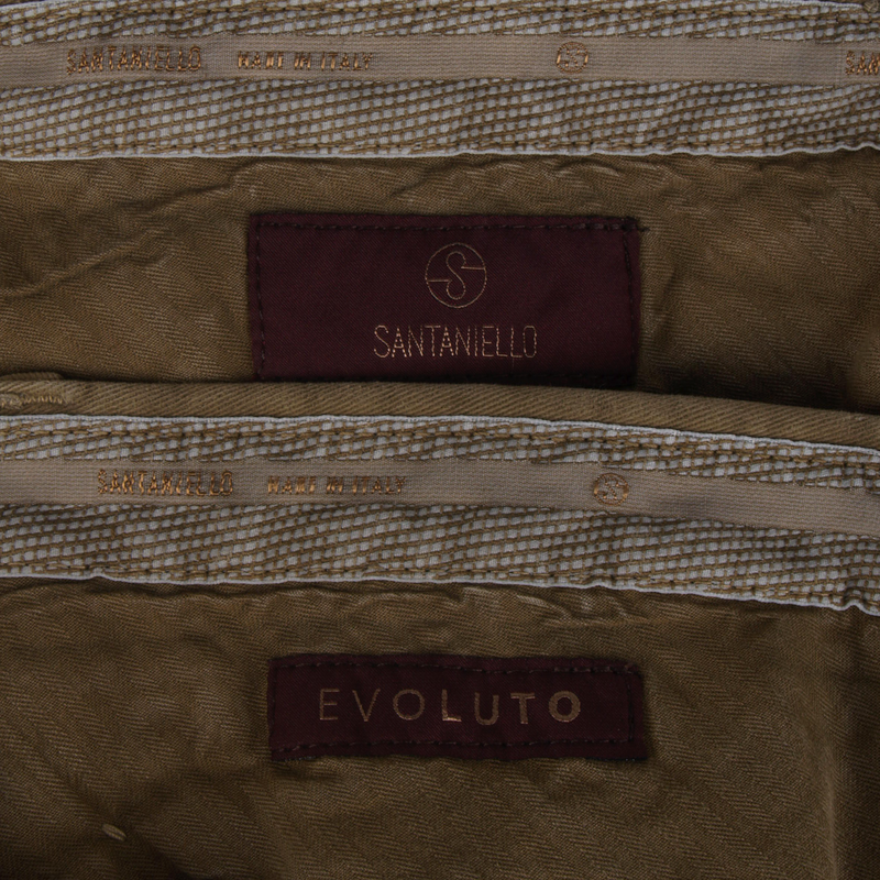 Santaniello Evoluto trousers in olive green