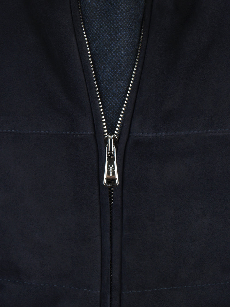 Fioroni dunkelblaue Bomberjacke