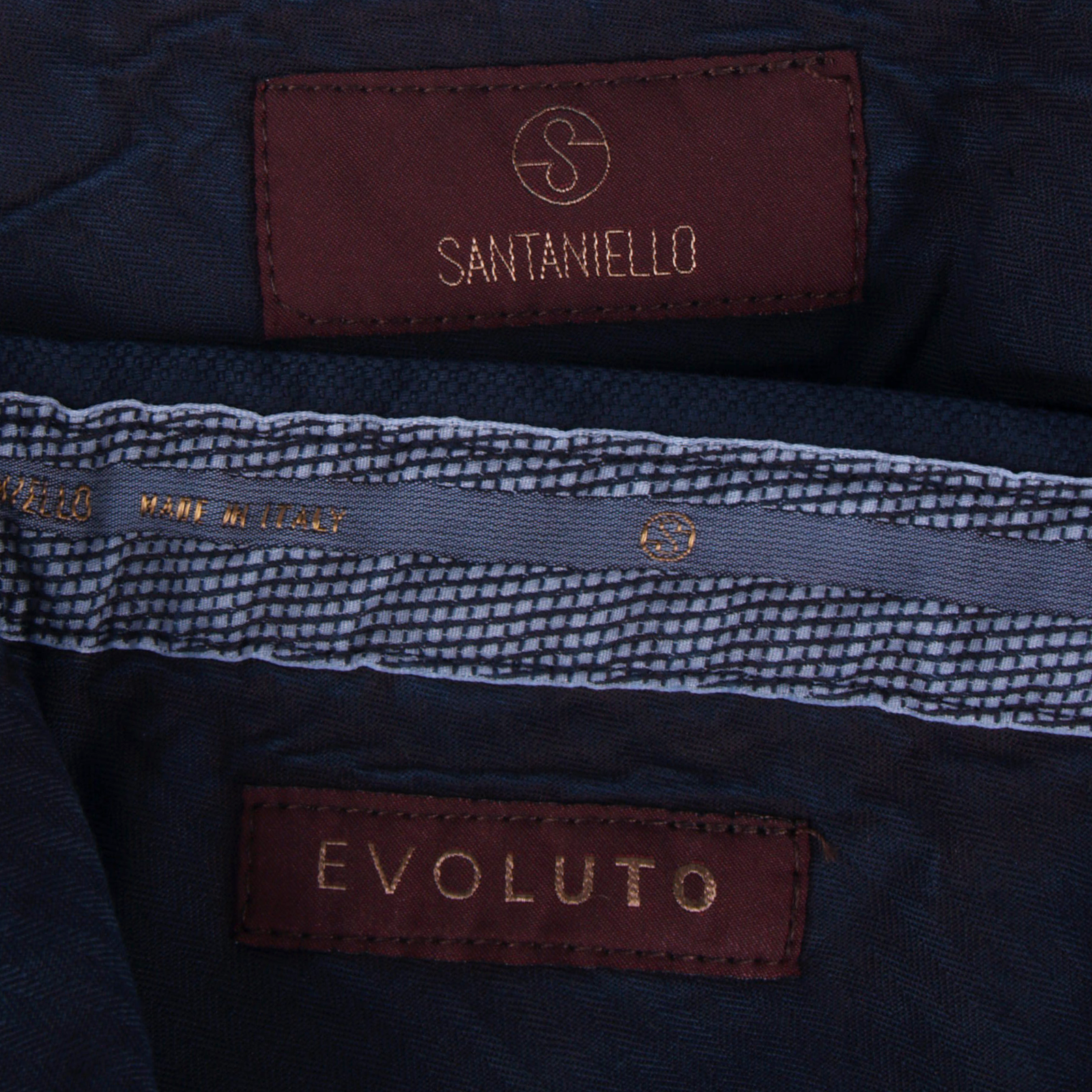 Santaniello Evoluto trousers in midnight blue