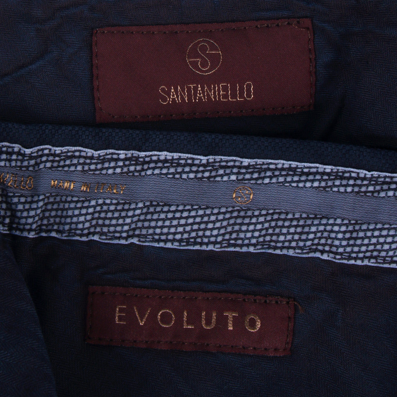 Santaniello Evoluto trousers in midnight blue