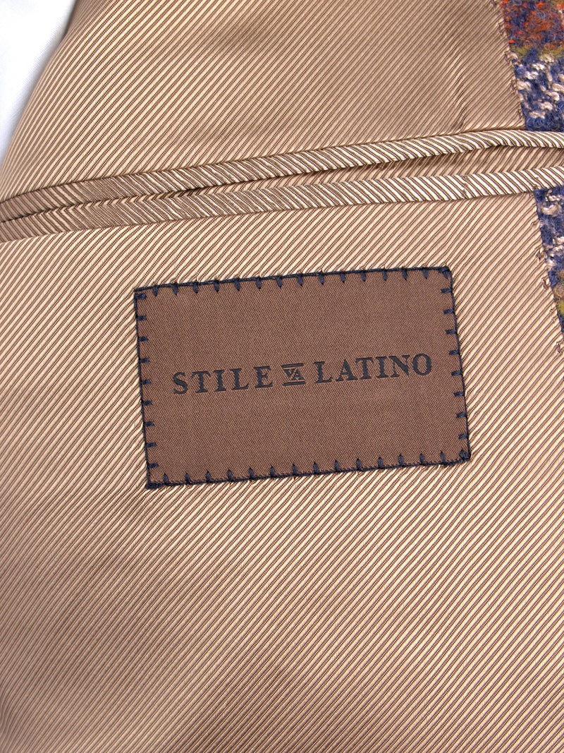Stile Latino Sommersakko mit einem ausgefallenen Karo Muster