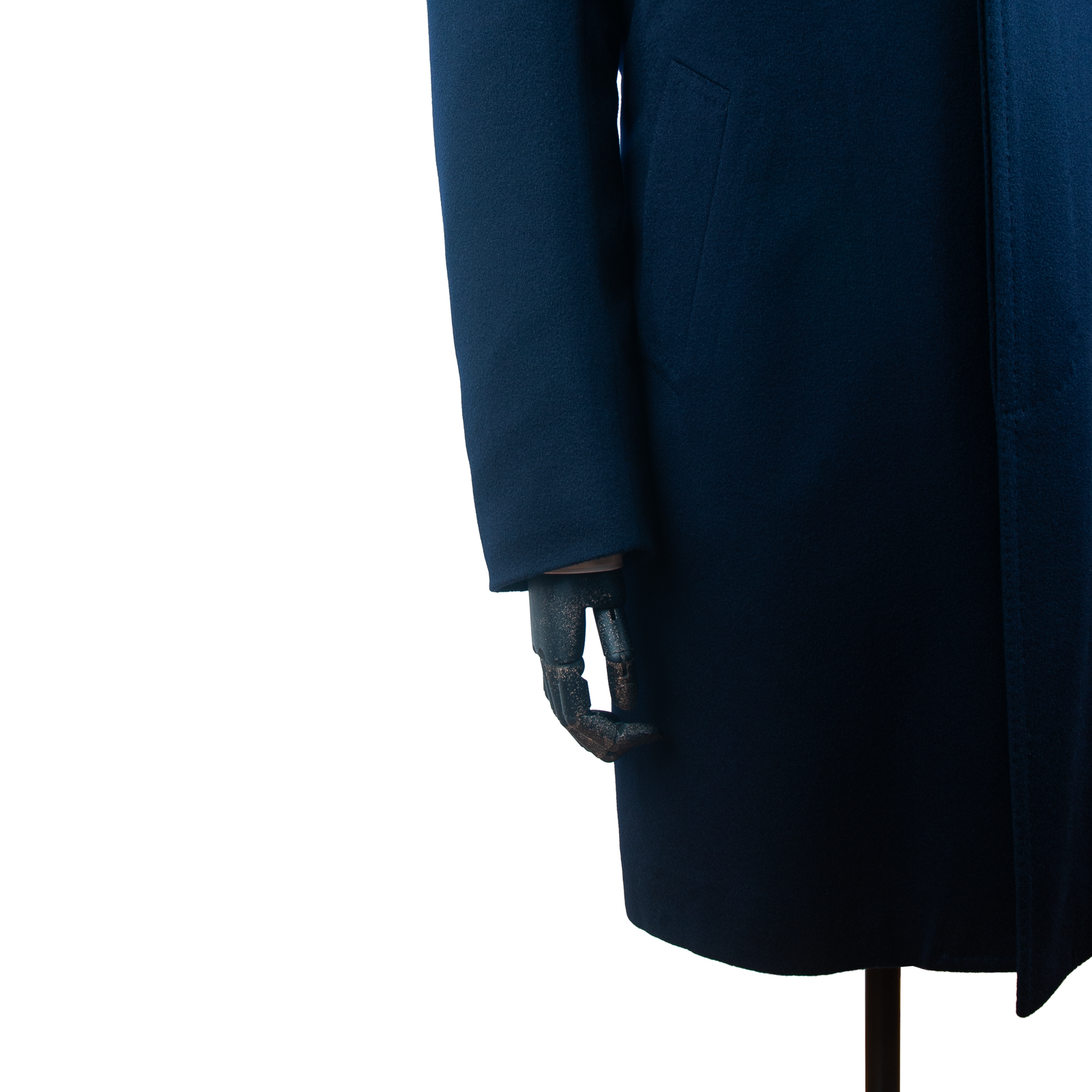Cesare Attolini Mantel in dunkelblau
