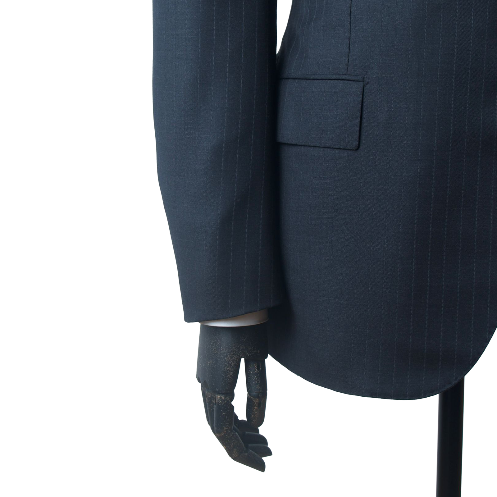 Cesare Attolini Anzug in dunkelgrau mit Nadelstreifen