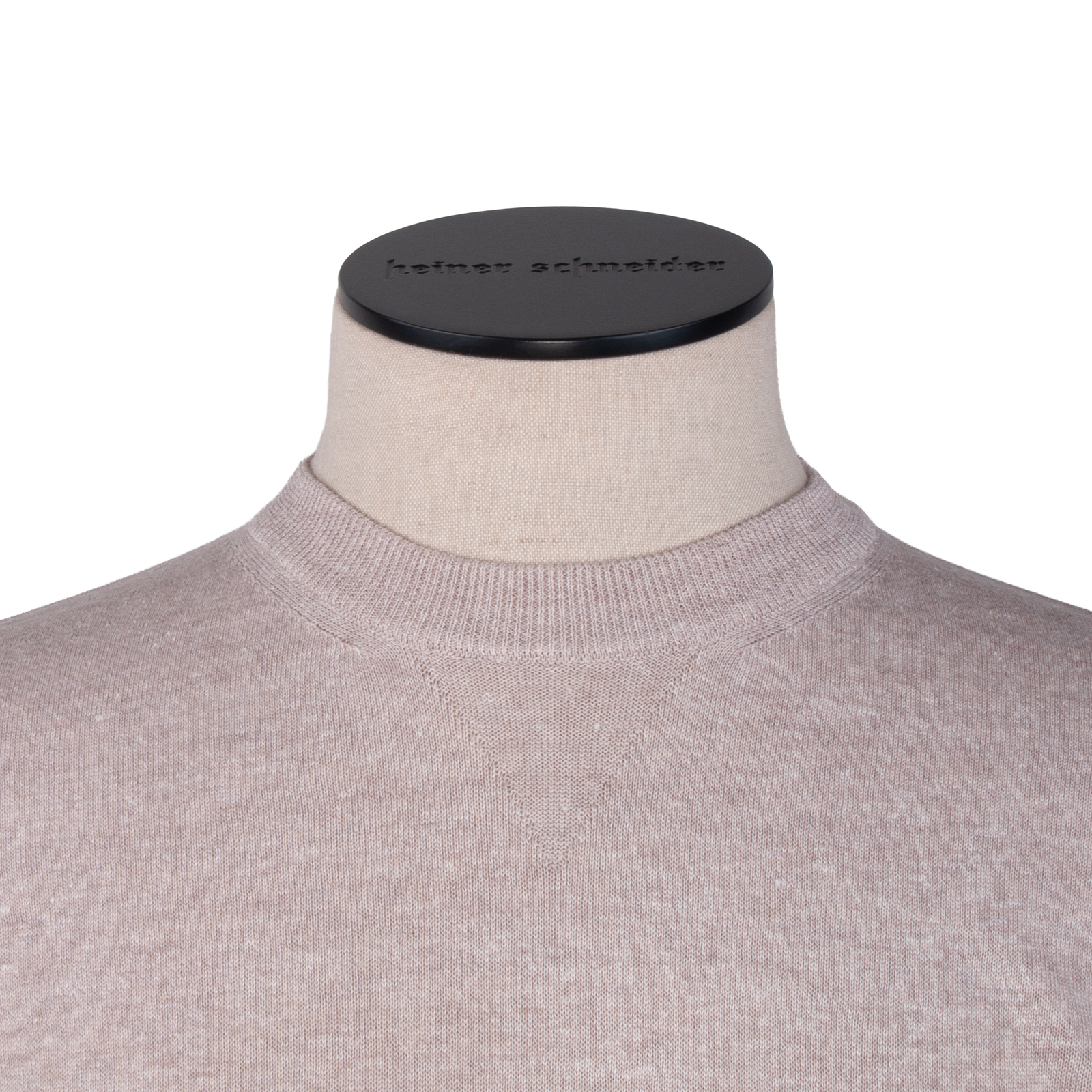 Fioroni beiges Strick T-Shirt