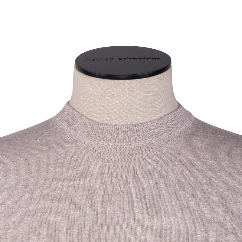 Fioroni beiges Strick T-Shirt