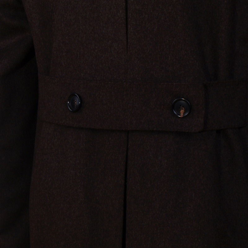 Gaiola Napoli double-breasted virgin wool coat