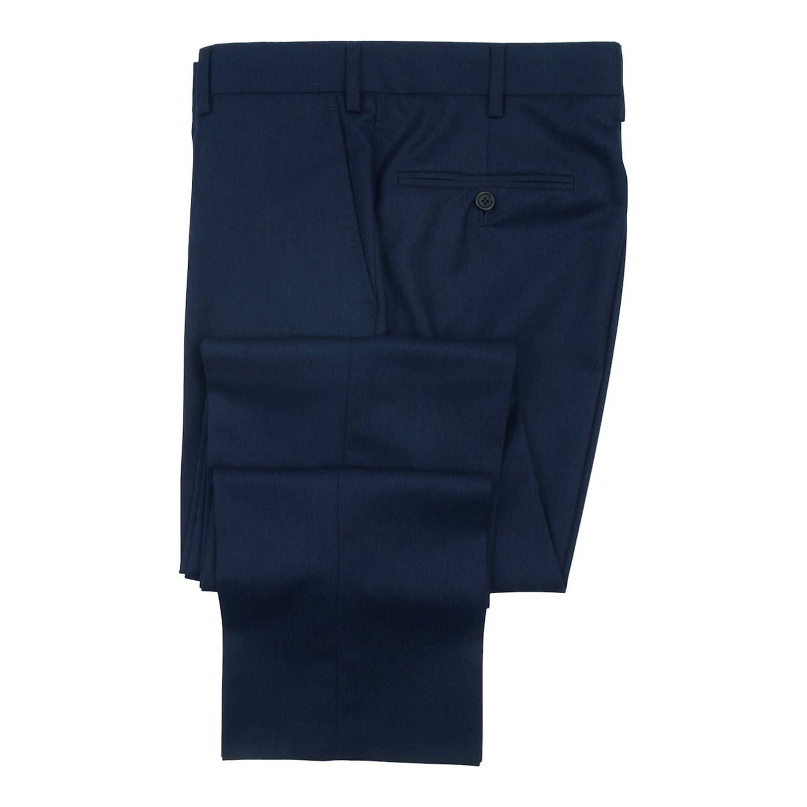 Luigi Borrelli Blauer Soft Flanell Anzug