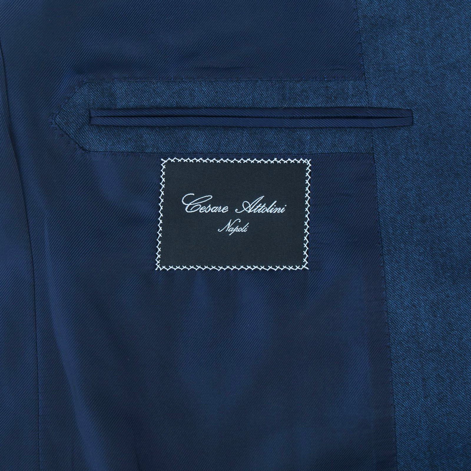 Cesare Attolini Anzug in blau und grau