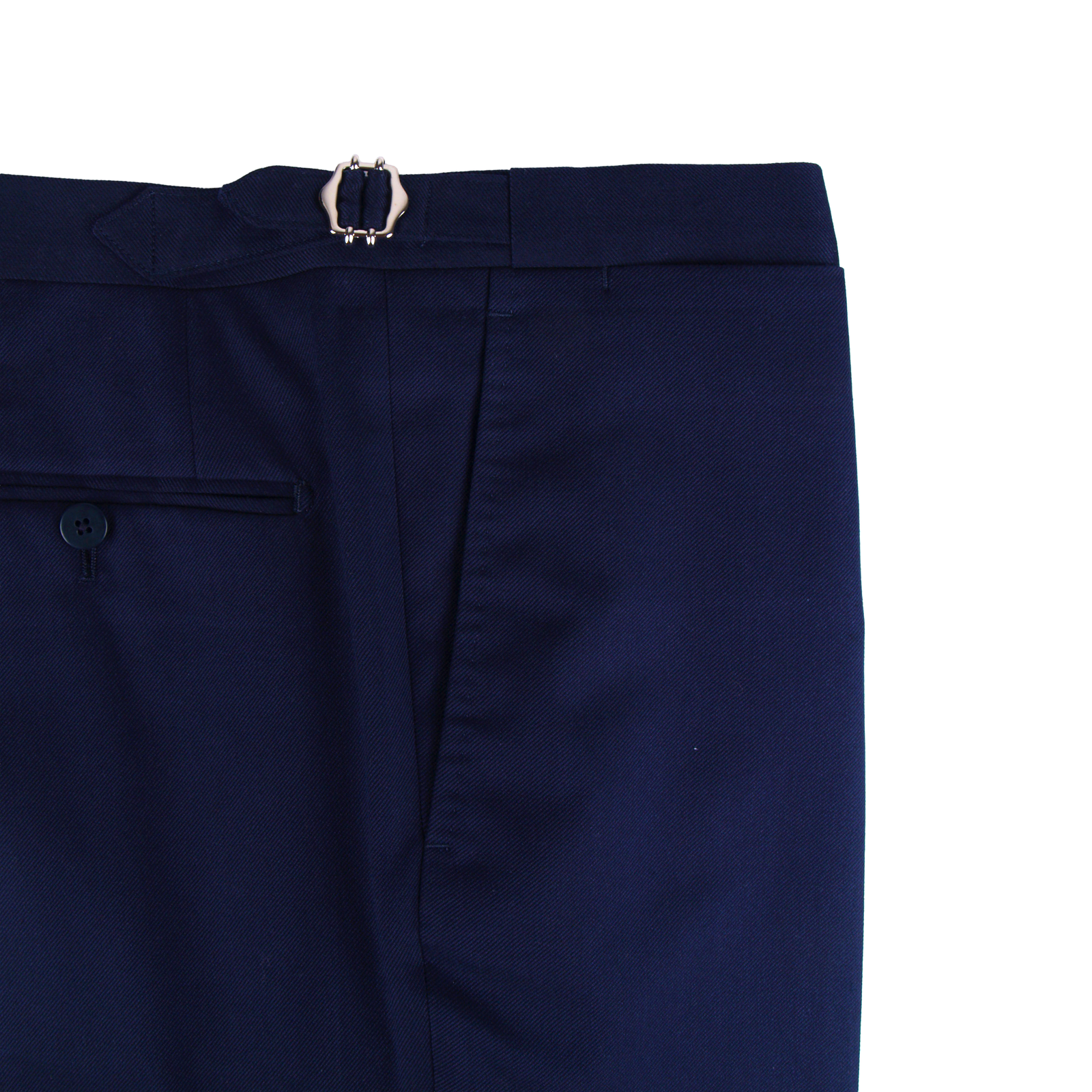 Gaiola Napoli wool and silk suit in dark blue