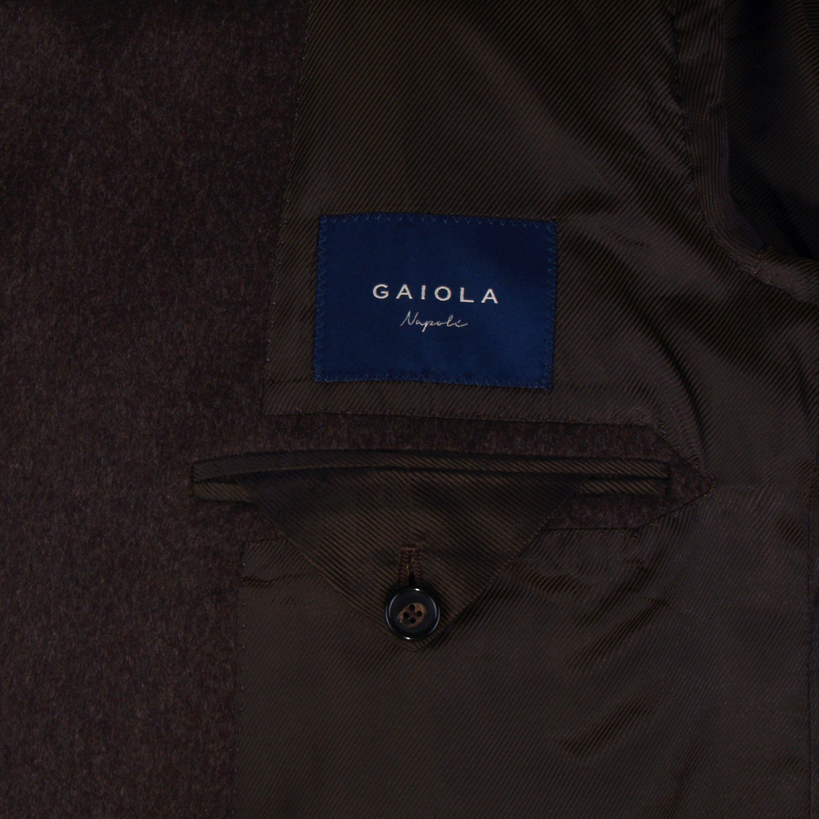 Gaiola Napoli double-breasted virgin wool coat