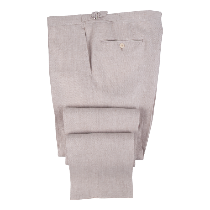 Gaiola Sommeranzug aus purem Leinen in Beige