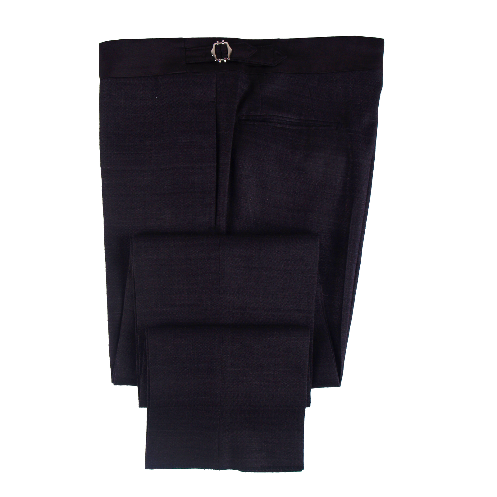 Gaiola silk tuxedo in dark brown