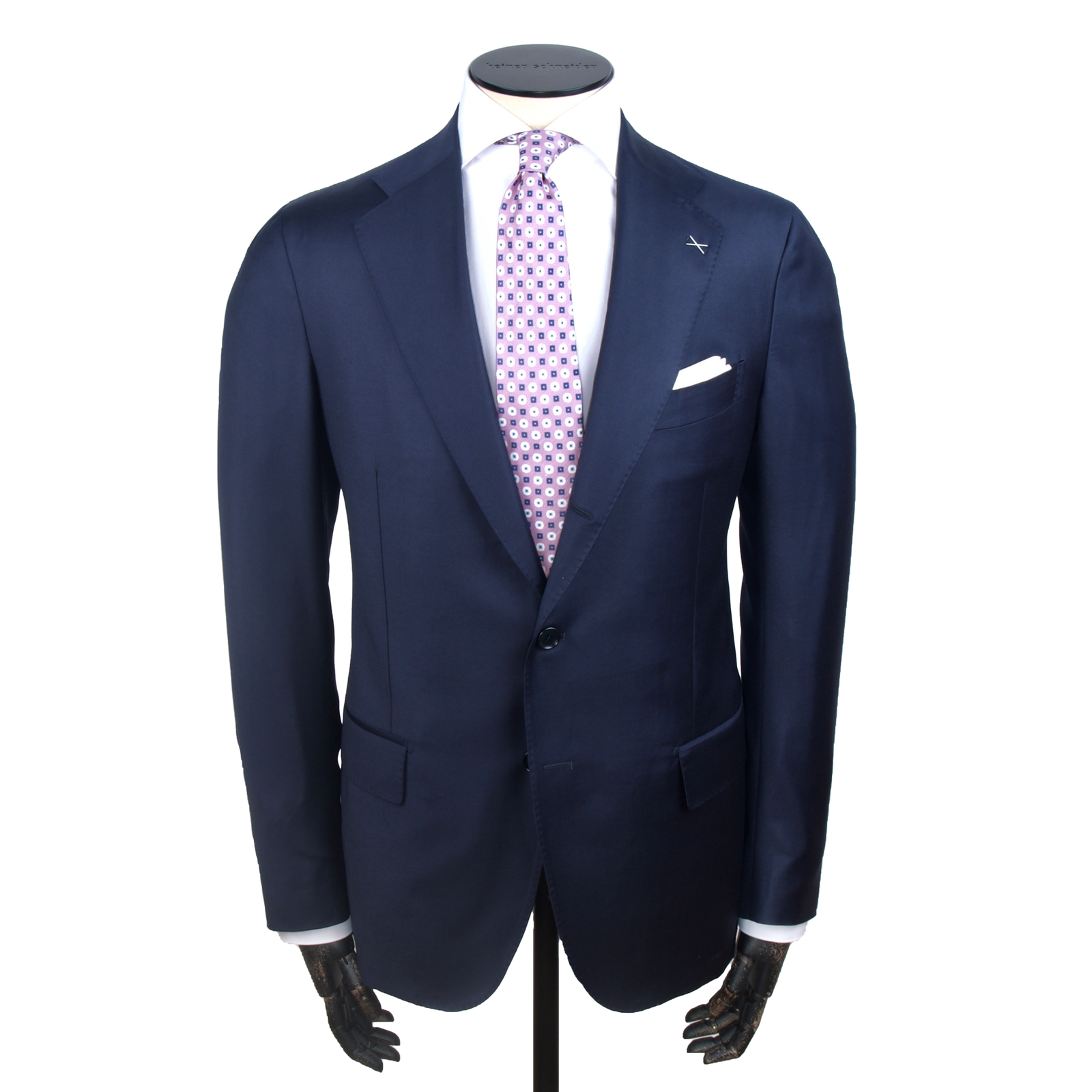 Gaiola  Anzug aus Loro Piana Super 150'S Merino Wollstoff in Dunkelblau