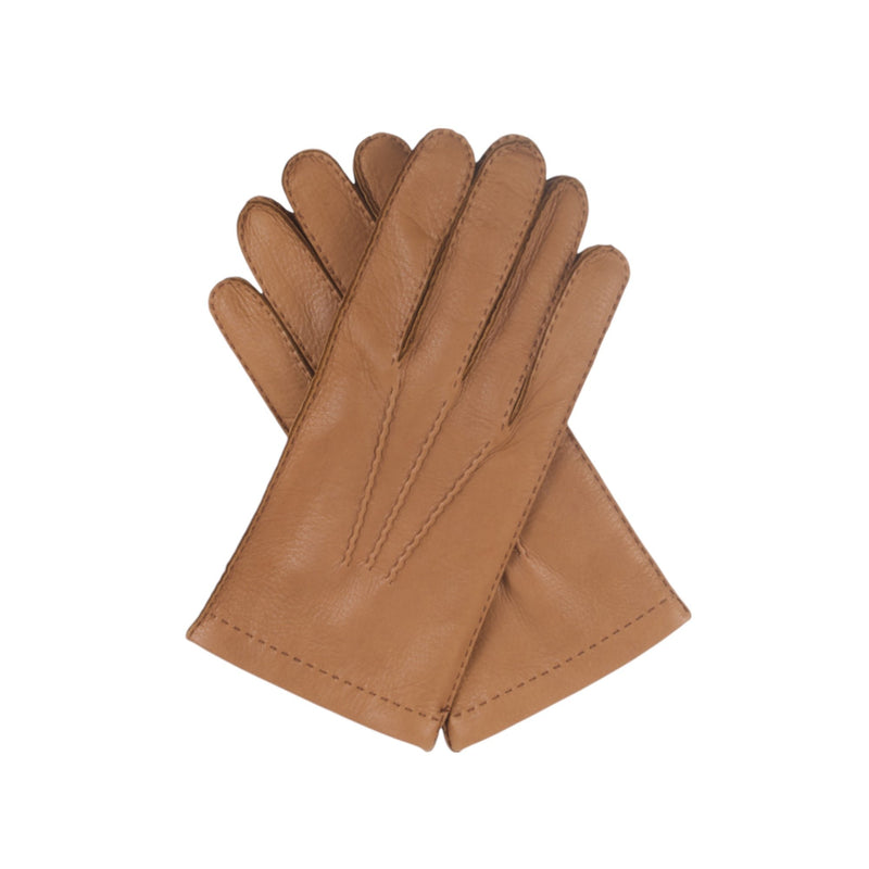 Italguanto Handschuhe aus butter weichem Hirschleder Braun