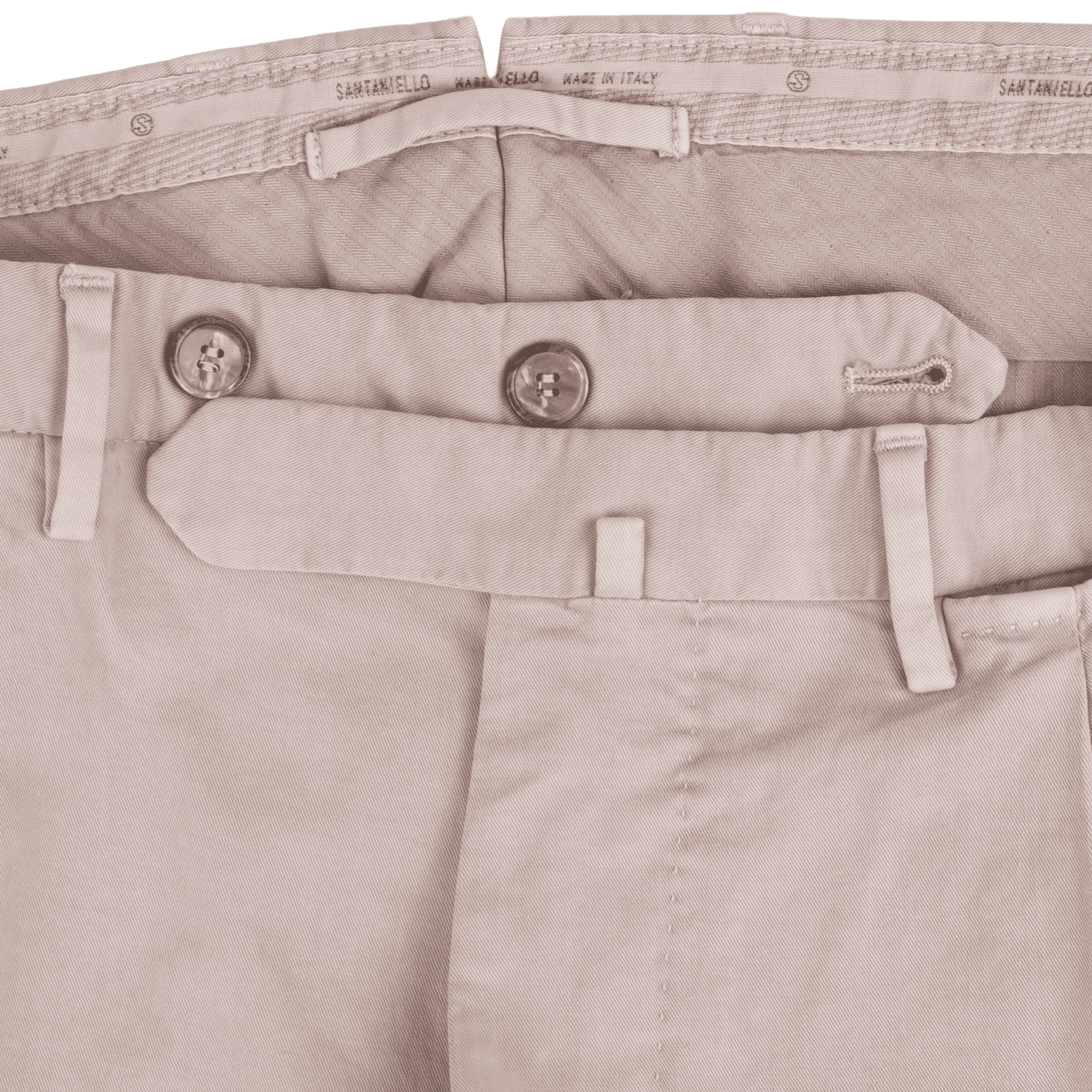 Santaniello cotton trousers Evoluto Beige