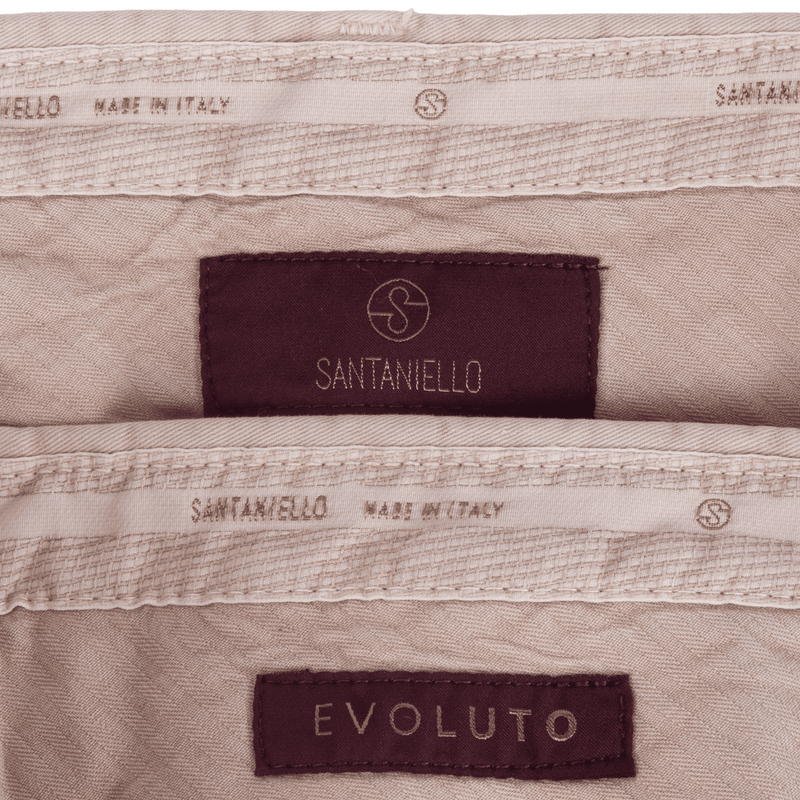 Santaniello cotton trousers Evoluto Beige