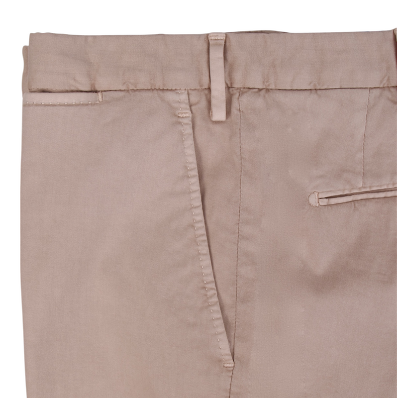 Santaniello Baumwollhose Evoluto Dunkelbeige