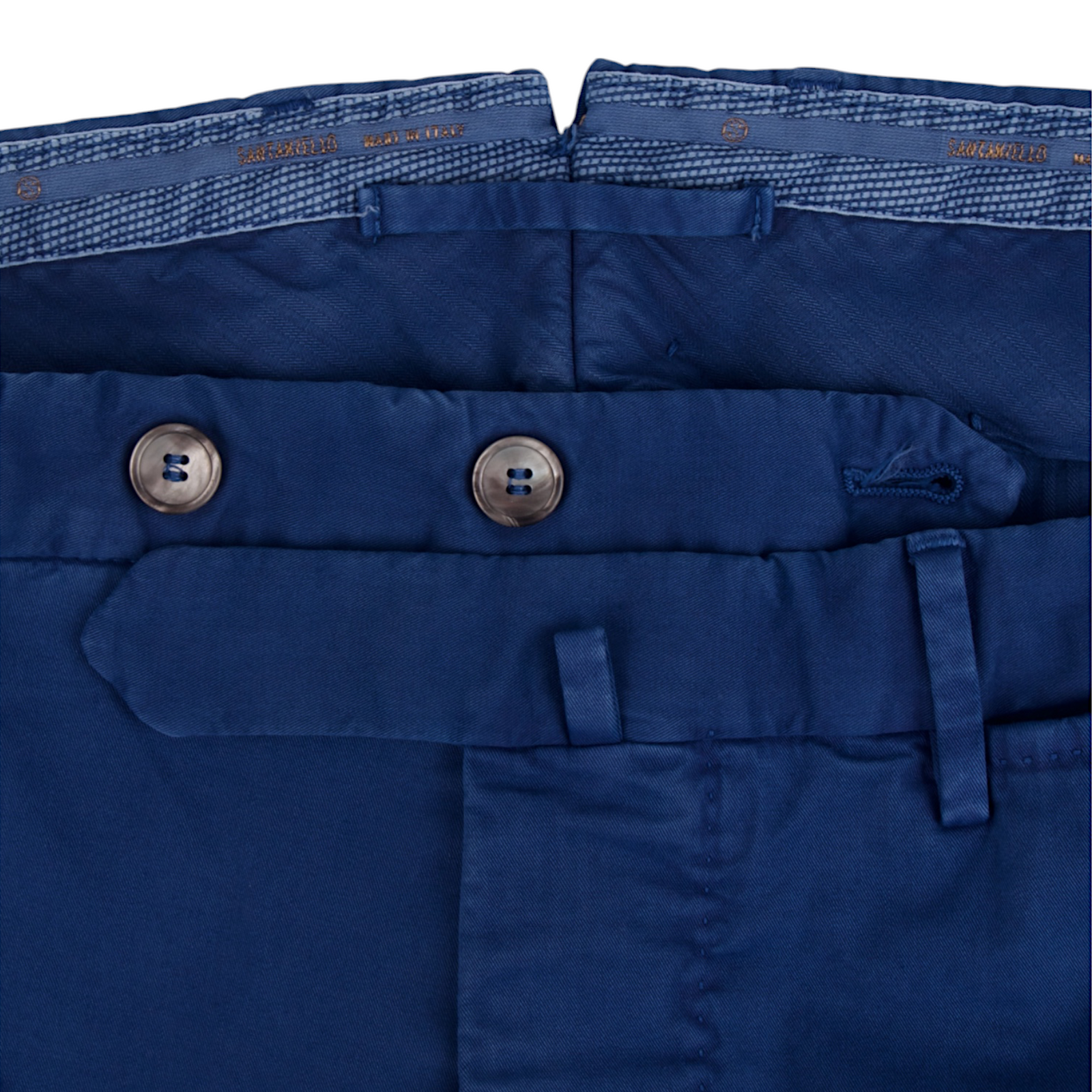 Santaniello Baumwollhose Evoluto Blau