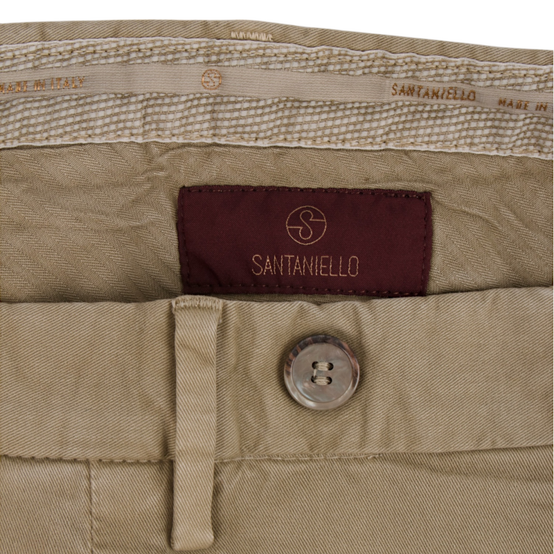 Santaniello Baumwollhose Evoluto Creme