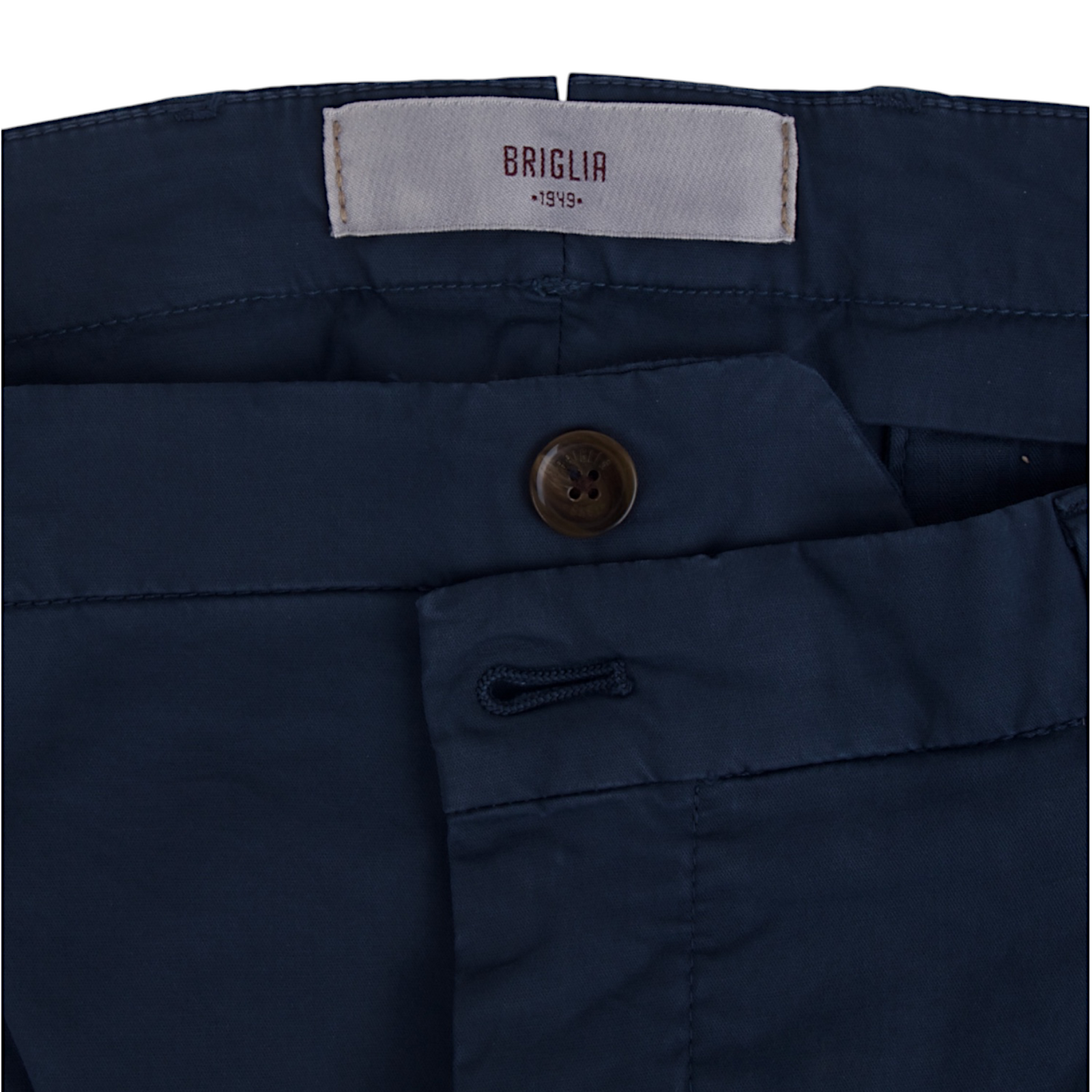 Briglia 1949 Baumwollhose Model Tiberio Dunkelblau