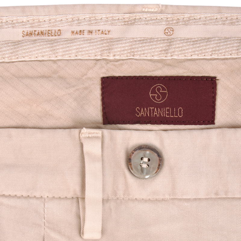 Santaniello Baumwollhose Evoluto Beige