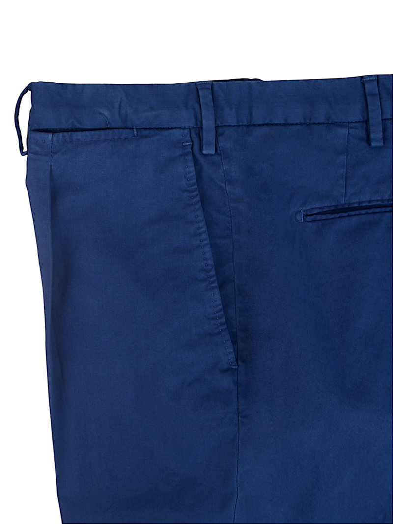 Santaniello cotton trousers Evoluto royal blue