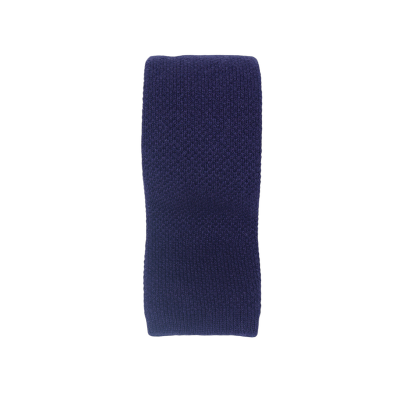 Petronius 100% Kaschmir Strickkrawatte Violett