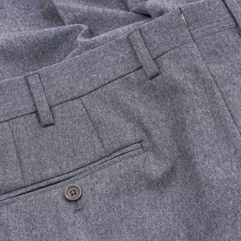 Gaiola Napoli Grauer Winter Flanell Anzug
