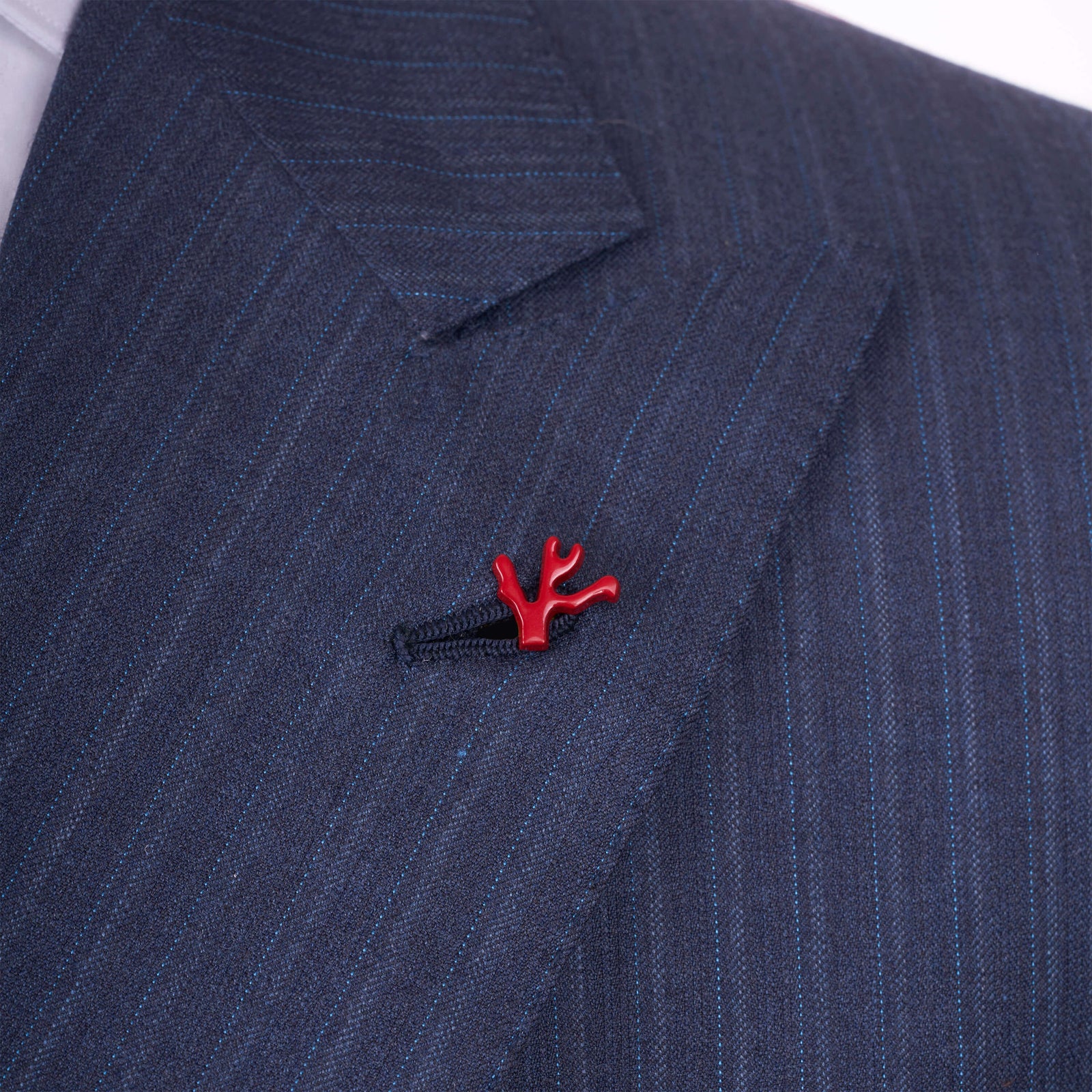 ISAIA Napoli, Schurwolle Peak Reversanzug Gestreift
