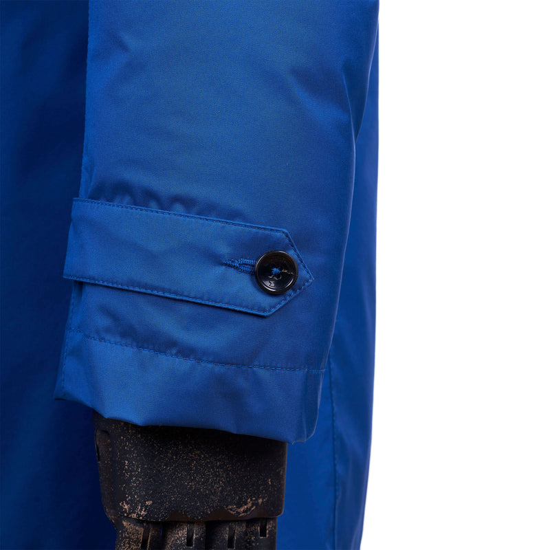 Montecore royalblauer Übergangsmantel mit herausnehmbaren Innenfutter