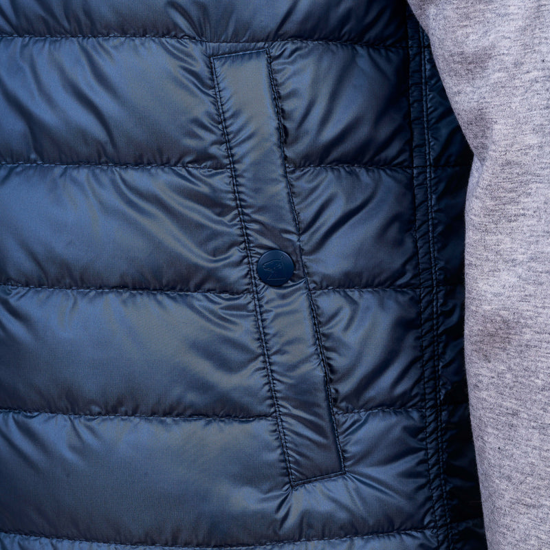 Montecore Daunenjacke Blau Grau