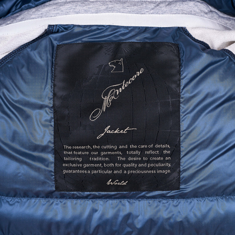 Montecore Daunenjacke Blau Grau