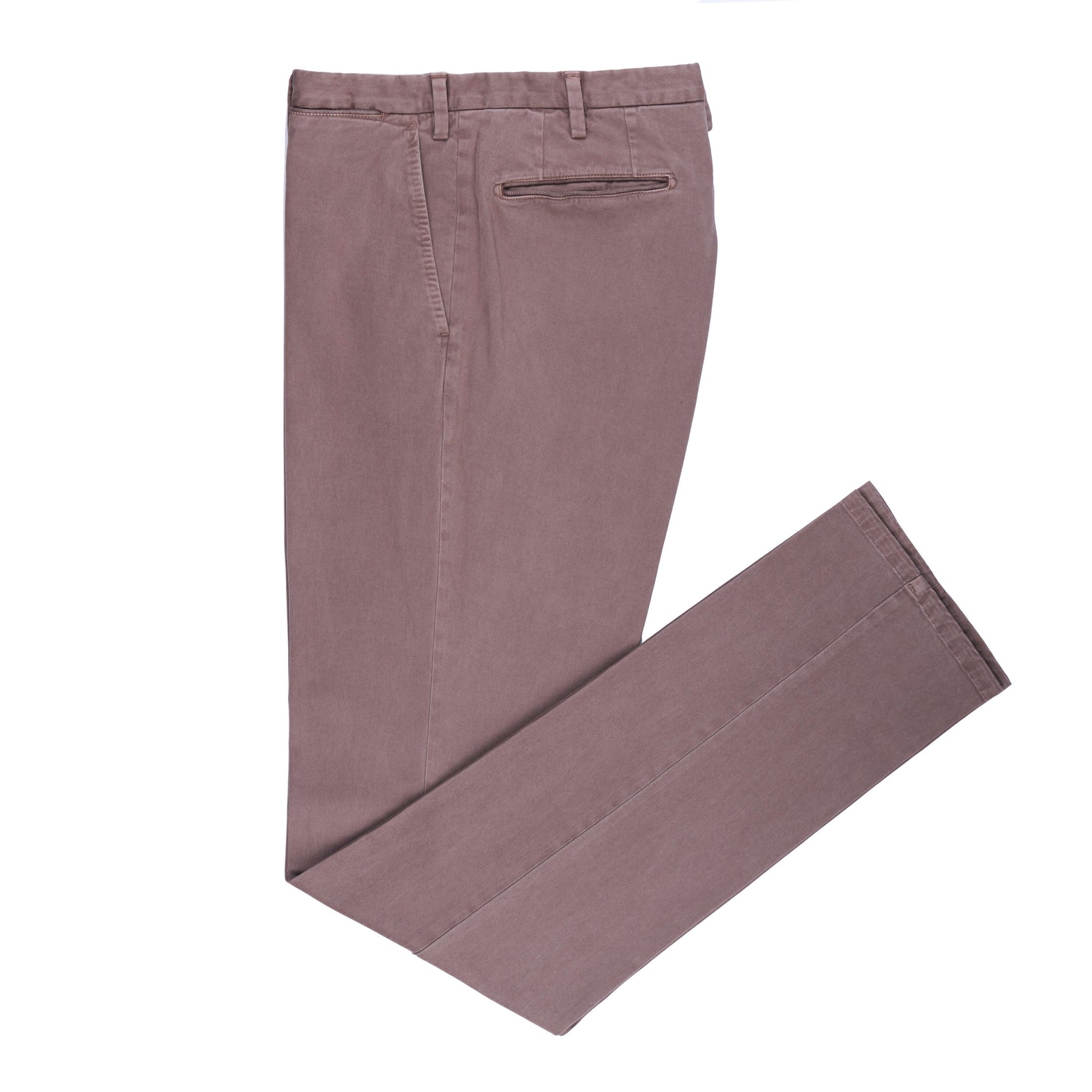 Santaniello Baumwollhose Mittelbraun